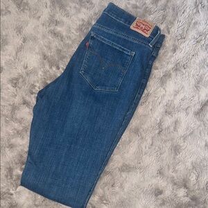 Levi's Blue Straight Jeans Classic Style